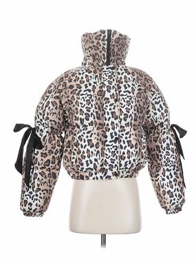 NWT Madden Girl Tan and Black Leopard Print Jacket